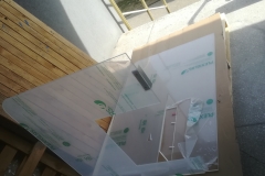 osłona z plexi na kasę