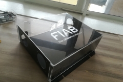 osłona z plexi z grawerką