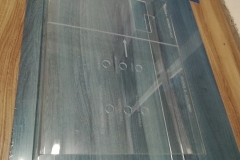 panel z plexi z grawerką